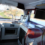 Pantry in de bus
